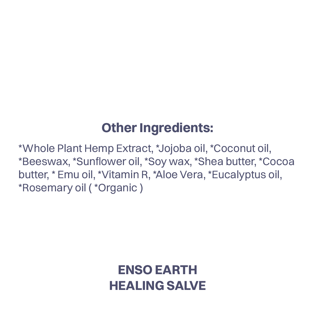 Healing Salve w/ Emu Oil - 2000mg - Enso Earth