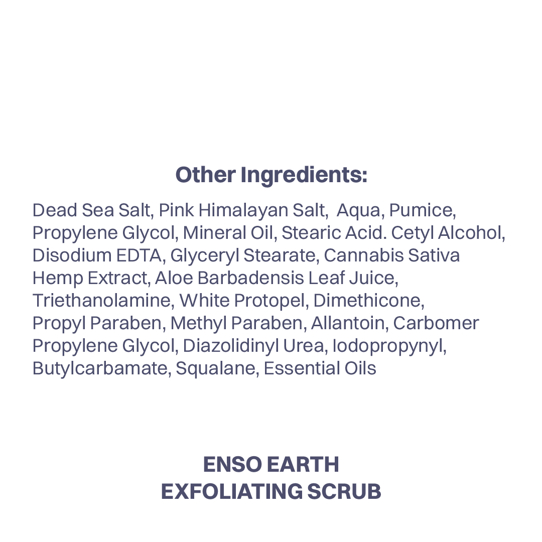 Himalayan Sea Salt Exfoliating Scrub - 1000mg - Enso Earth