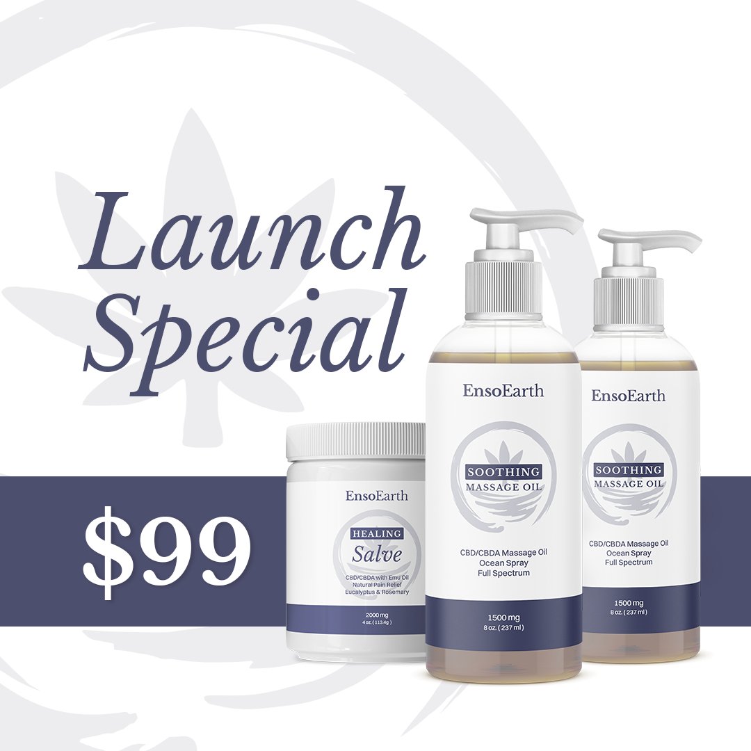 Launch Special - Massage Oil & Healing Salve - Enso Earth