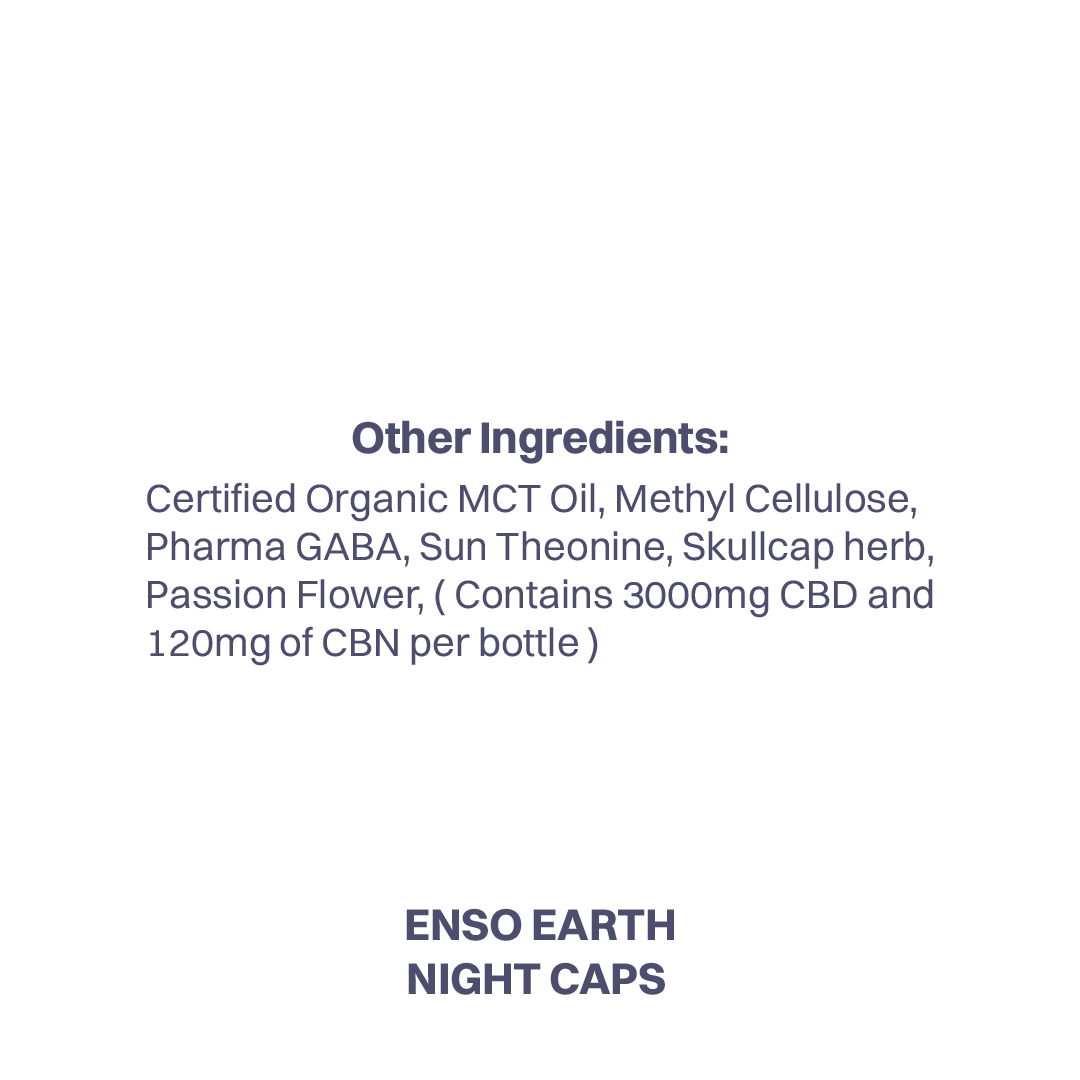 Nighttime Gel Caps - 1500mg - Enso Earth